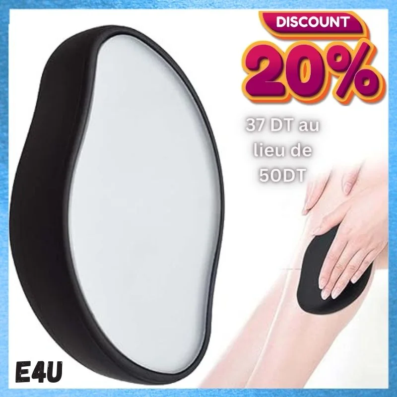 Crystal hair removal