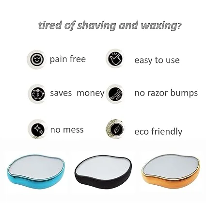 Crystal hair removal