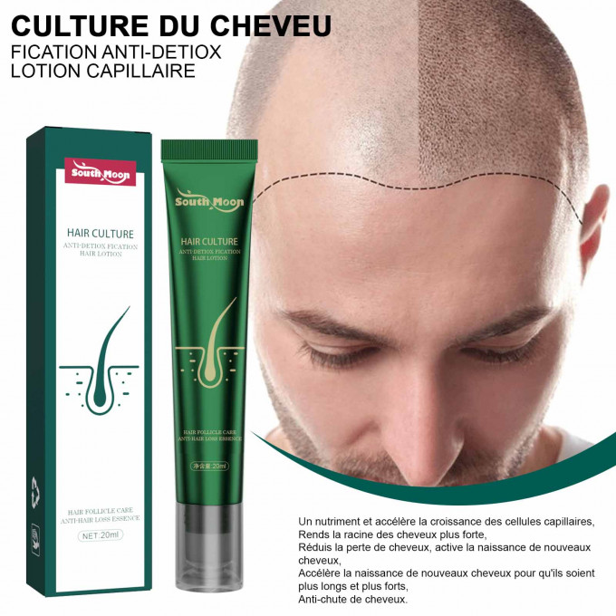 Sérum pour la repousse des cheveux, Anti-chute