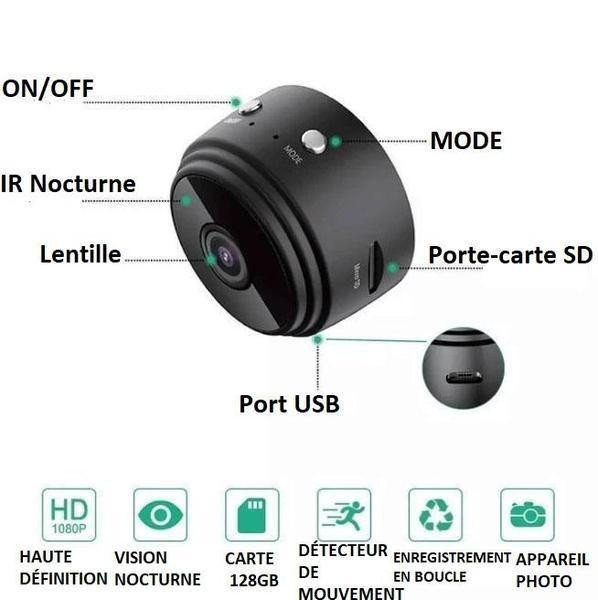 Caméra IP Full HD Sans Fil