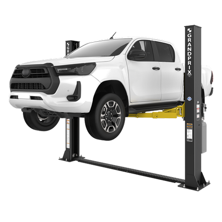 GrandPrix GP-9LC Two-Post Lift / 9,000 Lb. Capacity / Floorplate