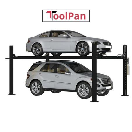 APlusLift 10,000LB 4-Post Portable Parking Storage Service Car Lift - HW-4P10S