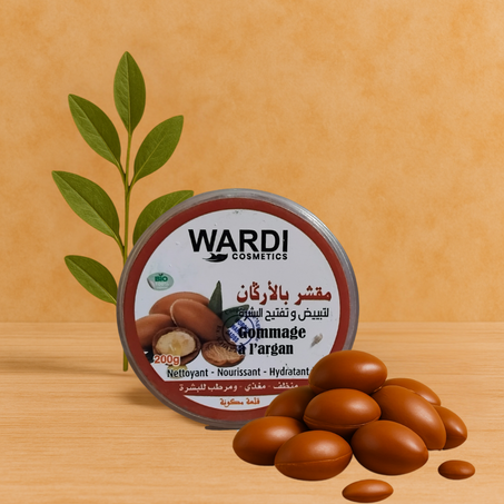 مقشر الأرغان والعسل - Gommage à L