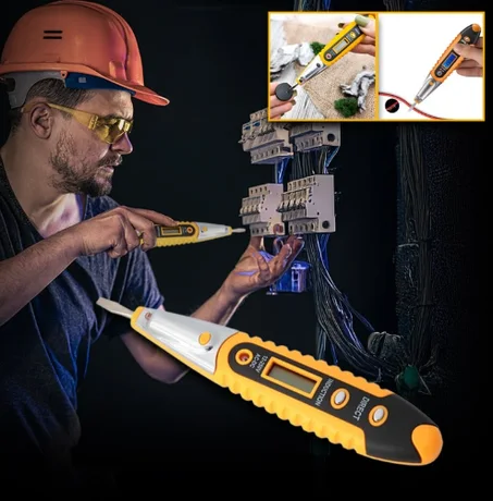 جهاز اختبار التيار الكهربائي