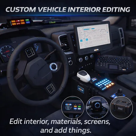 Custom Interior Editing