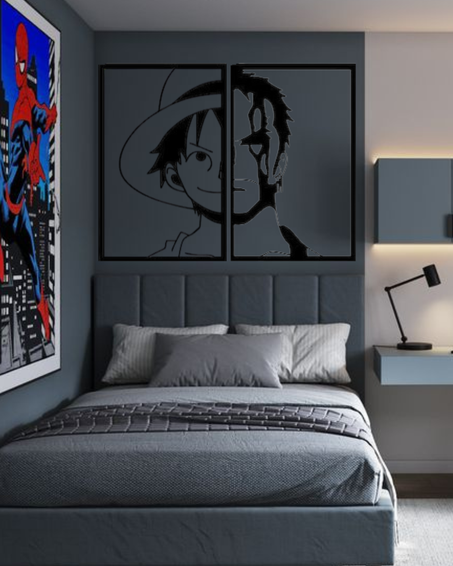 لوحات ثنائية One Piece – لوفي & زورو