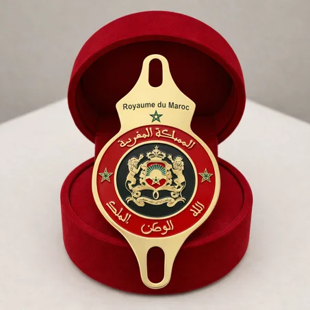 MACARON ROYAUME MAROC NOIR GRAND TK