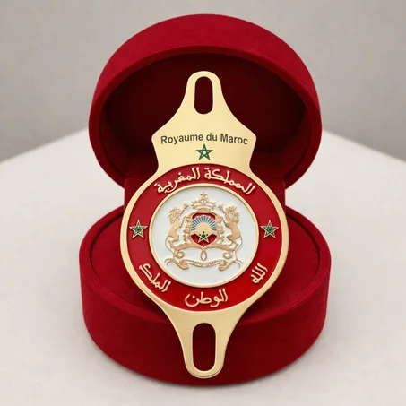 MACARON ROYAUME MAROC BLANC GRAND TK