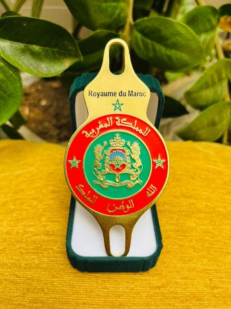 MACARON ROYAUME MAROC VERT GRAND