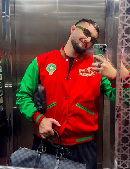 جاكيت  الاحتفاليات الرسمي للمنتخب المغربي