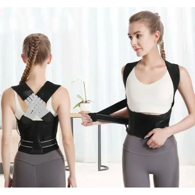 مشد الظهر الطبي الأصلي - داعم العمود الفقري والأكتاف المتطور