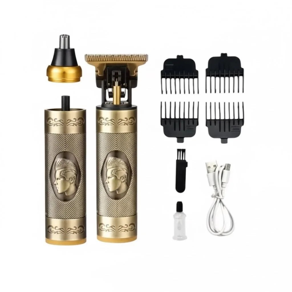 ماكينة العناية الشاملة الاصلية الاحترافية – للرجال والنساء النحاسية