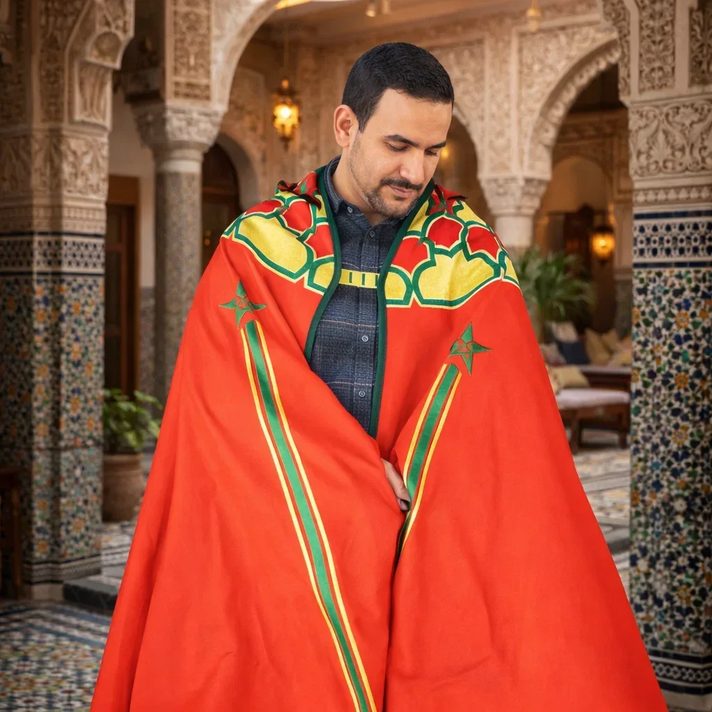 سلهام مغربي ملكي بلمسة و روح مغربية أصيلة😍💥