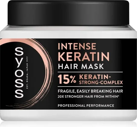 syoss قناع الكيراتين المكثف للشعر، 400 مل