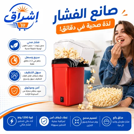 Household Popcorn Making Machine