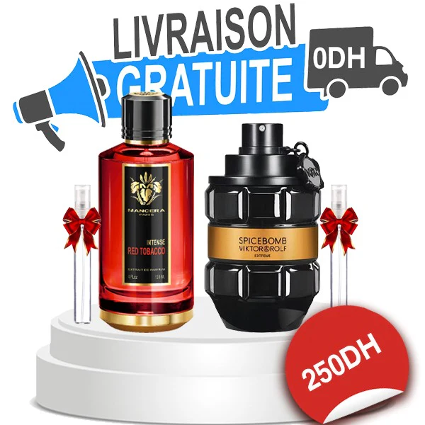 PACK RED TOBACCO + SPICE BOMB EXTREM