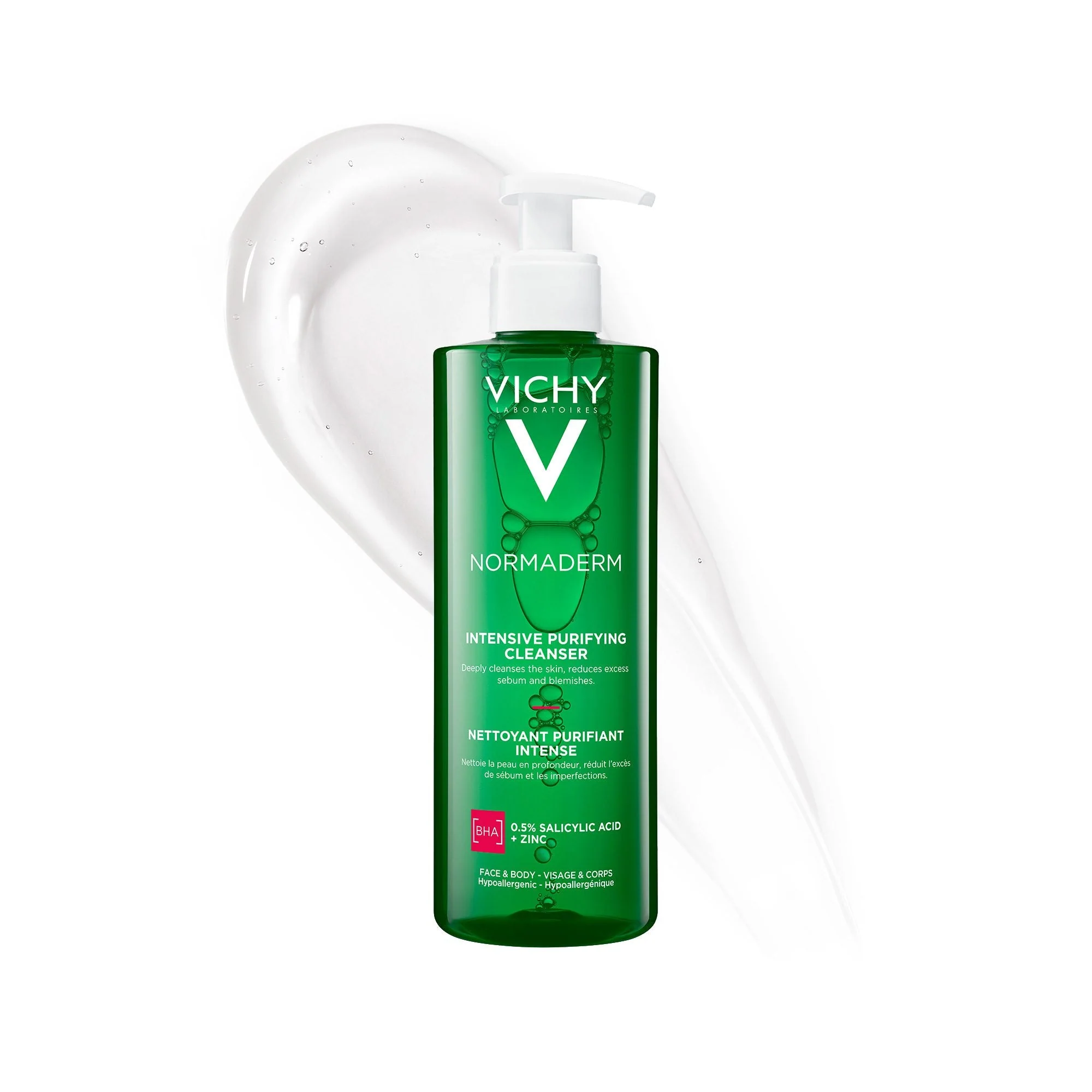 Vichy Normaderm Phytosolution Gel Purifiant Intense Peau Grasse Acnéique 400ml