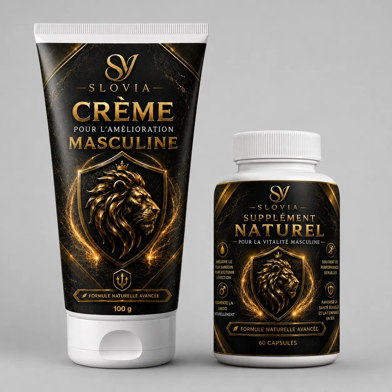 Crème + Complément alimentaire pour hommes