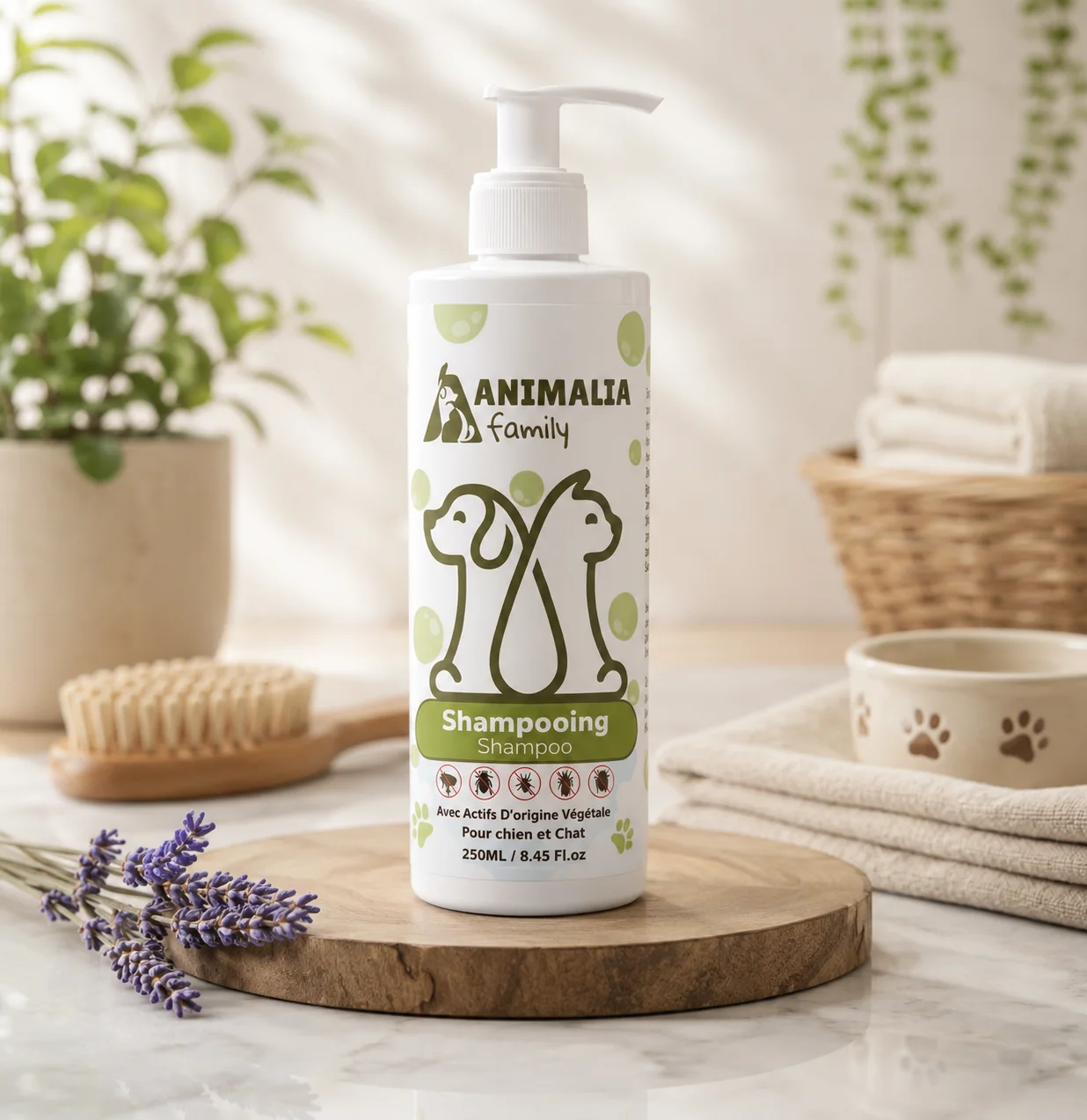 Shampooing Anti Parasites Animalia