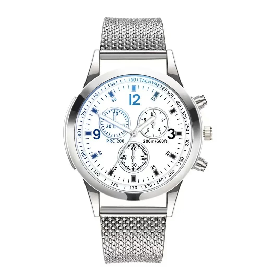 Silver & White
