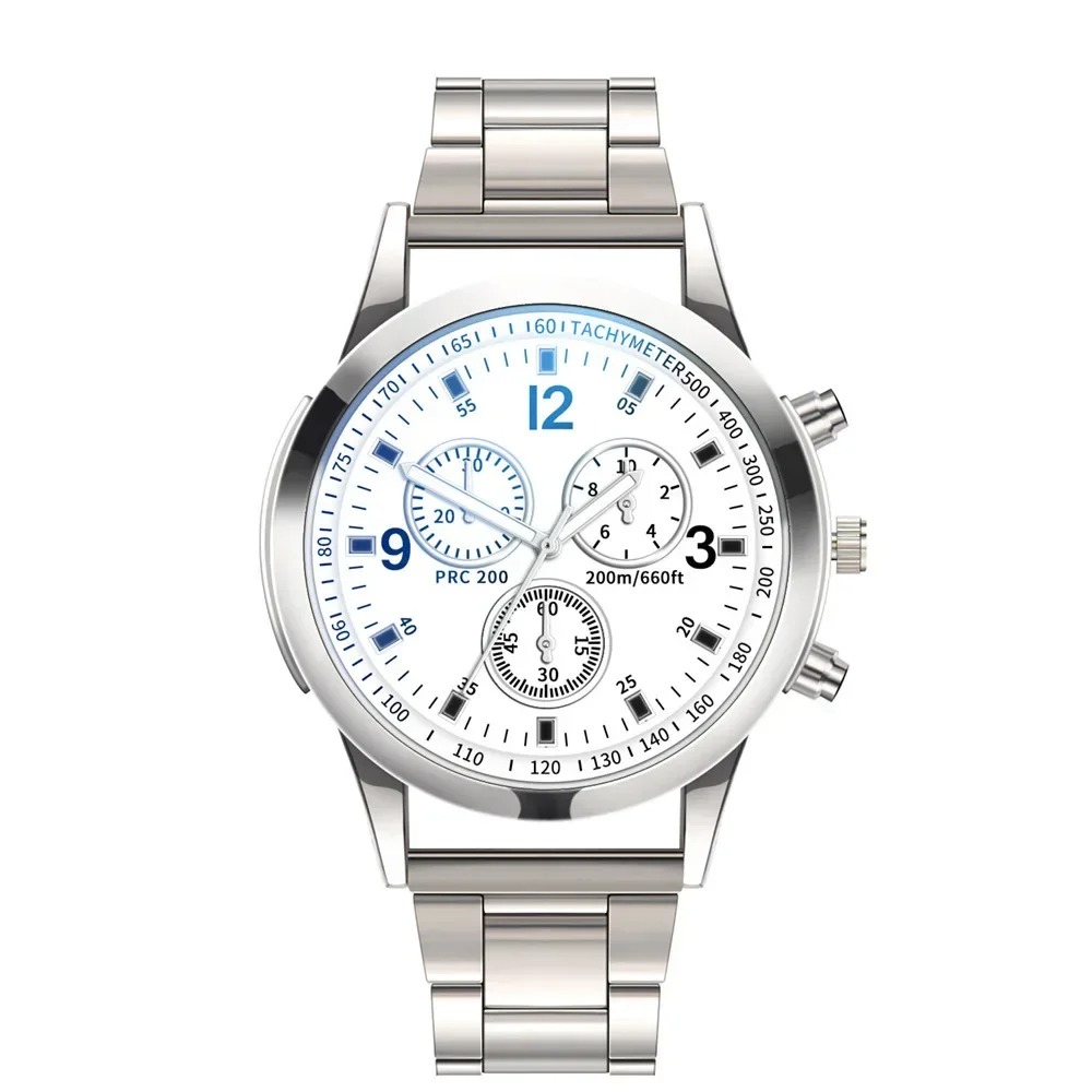 Silver & White