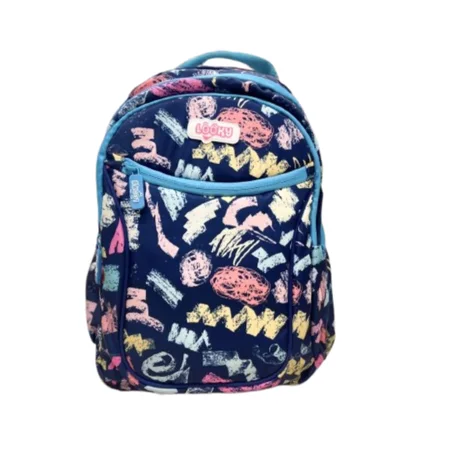 Sac à Dos Scolaire Fille – Motif Artistique – Léger & Résistant