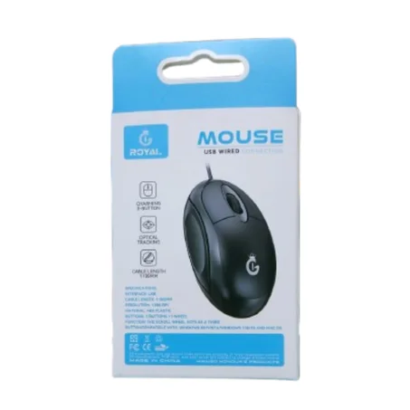 Souris Filaire USB – Précise & Facile à Utiliser