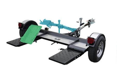 Folding Car Tow Dolly with Surge Brakes
