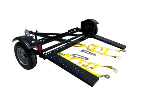 EZ Haul Car Tow Dolly with Hydraulic Brakes