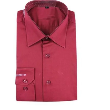 Chemises Homme - Longues Manches - Rouge