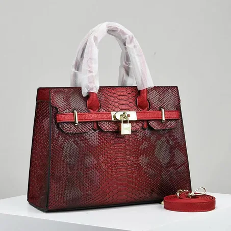 Sac de luxe en peau de 'PYTHON'