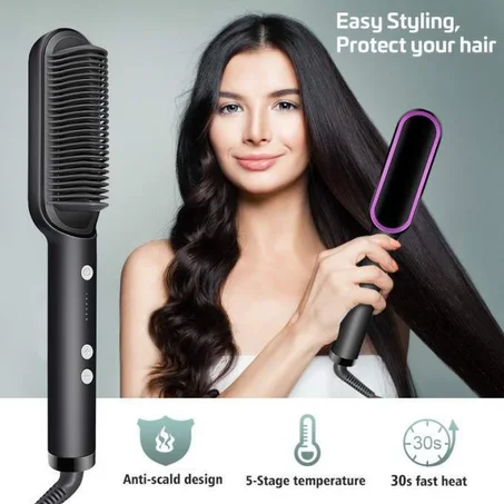 فرشاة الشعر الحرارية |Hair straightener|  أصلي الأكتر طلبا في العالم