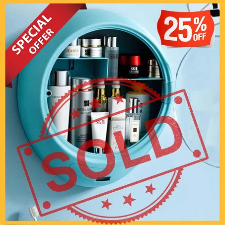 makeup organizer drilling box