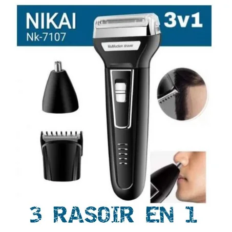 آلة الحلاقة 7107 3X1 NIKAI ثلاثة في واحد  جودة رائعة