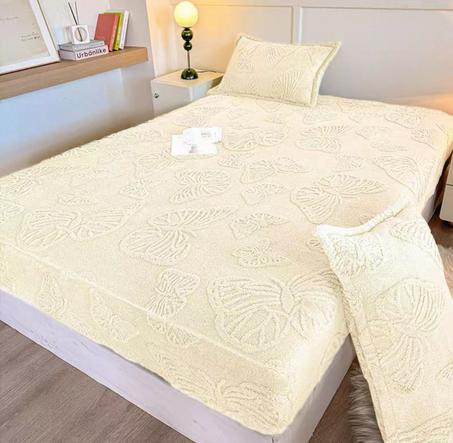 كفر سرير استك فرو جاكار فراشه