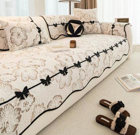 طقم بياضات جلد مقلوب فيونكه