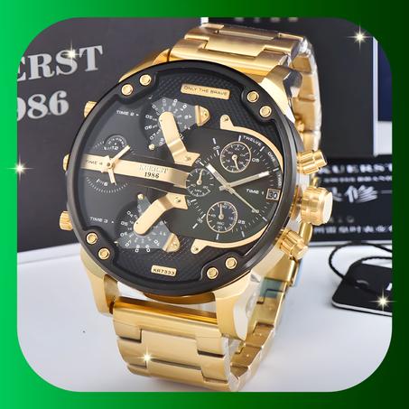 DIESEL - ساعة رجالية فولاذية مميزة من ديزل