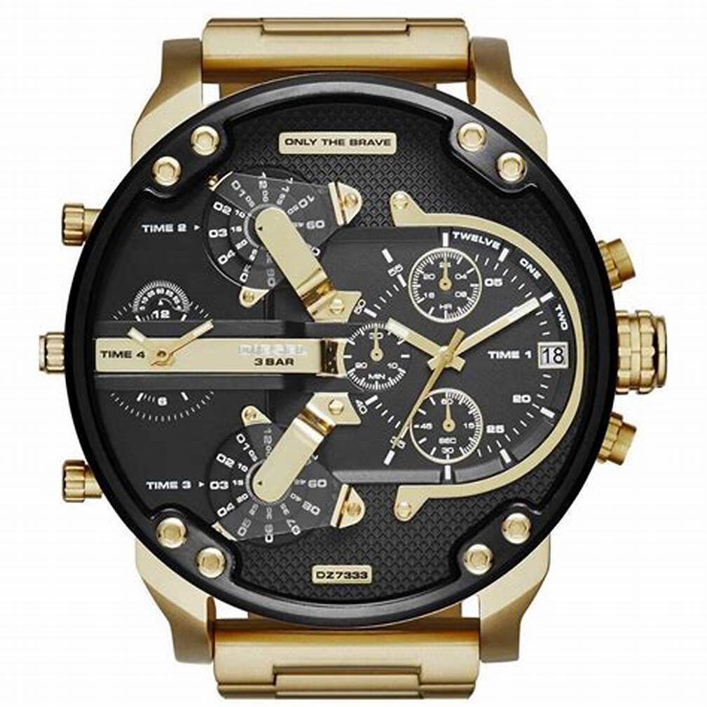 DIESEL - ساعة رجالية فولاذية مميزة من ديزل
