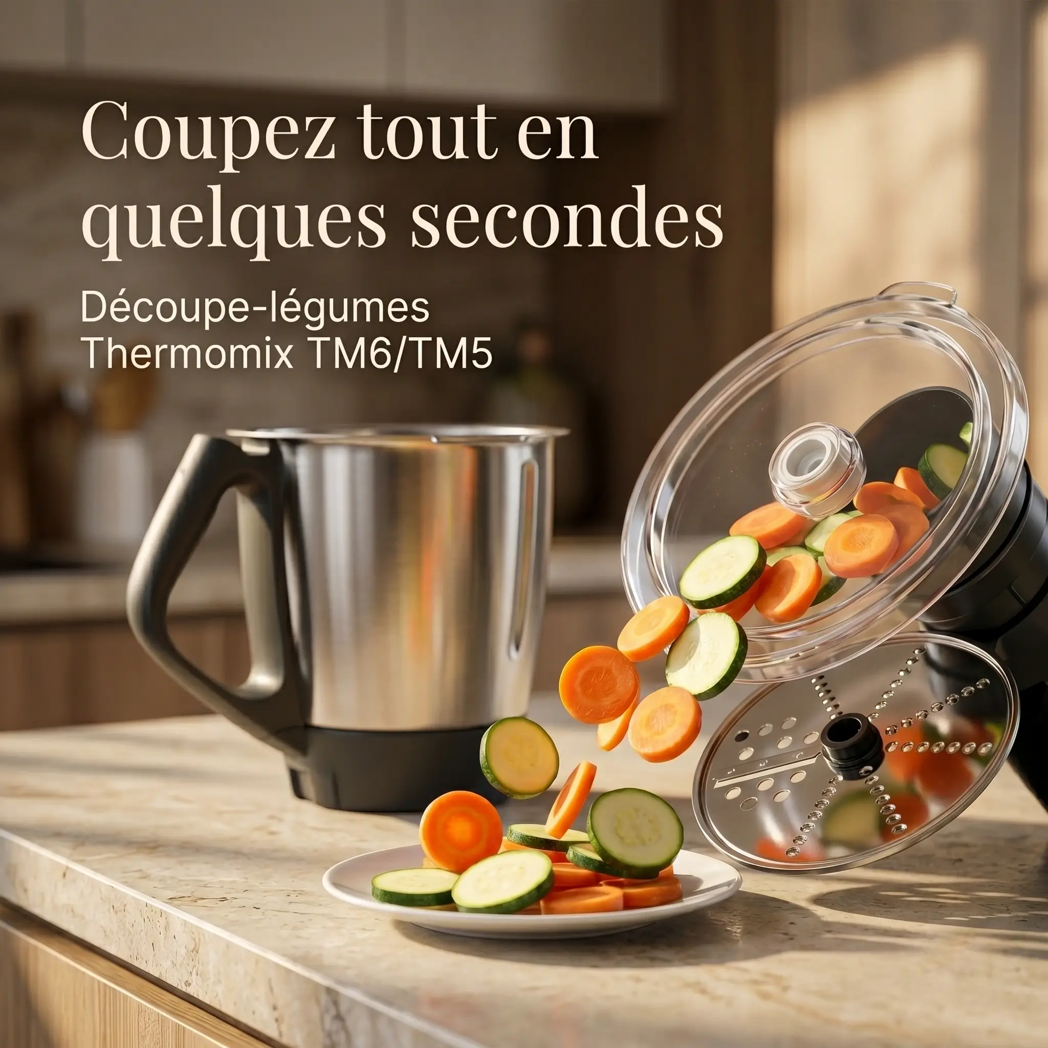 Coupe-légumes Thermomix – Coupez, tranchez, râpez en quelques secondes