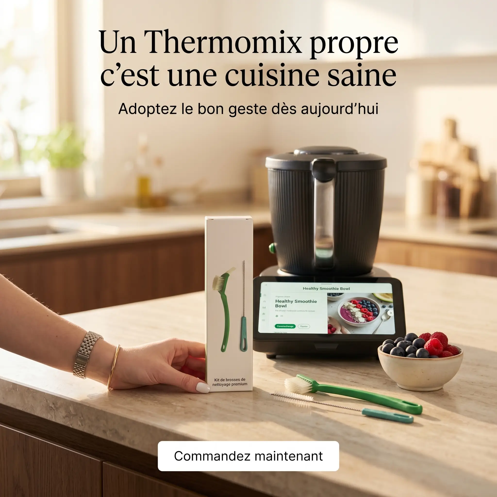 Kit de nettoyage Thermomix – Nettoyez votre robot en profondeur sans effort