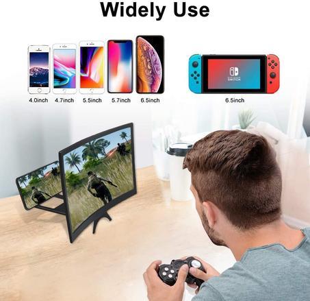 مكبر  شاشة الهاتف