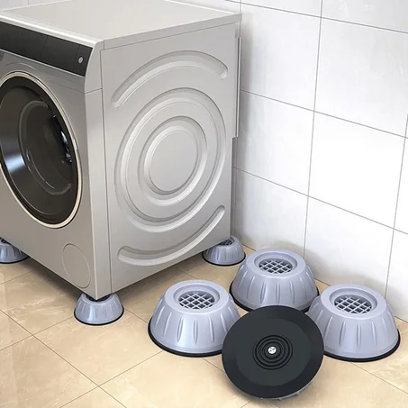 ✅حامل آلة التصبين ومانع الاهتزاز