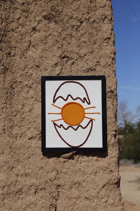 Art Textile Mural Fait Main