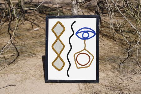 Art Textile Mural Fait Main