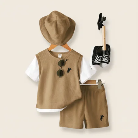 Ensemble Tendance Kaki