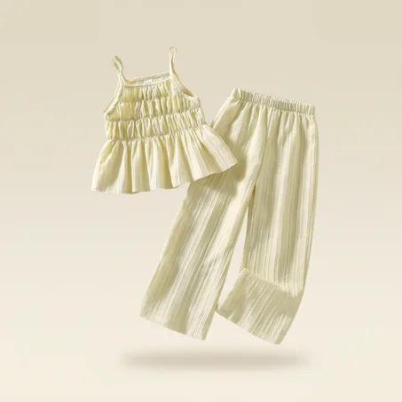 Ensemble Jaune Élégant