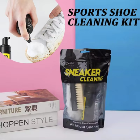 🧼✨ Shoe Cleaner Kit for Sneaker – Water‑Free Foam 5.3 Oz 🧽👟