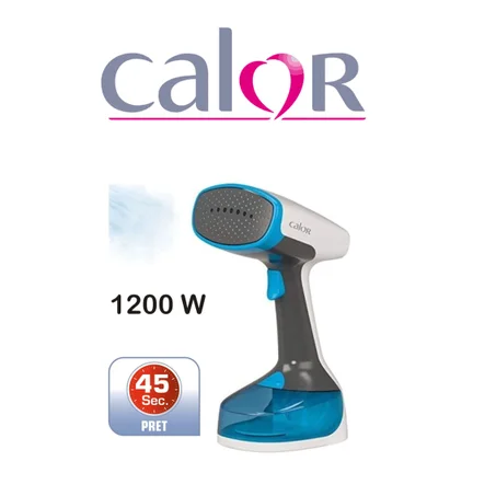 مكواة بخار يدوية من كالور - Défroisseur Claor DR7000C0- ابيض / ازرق