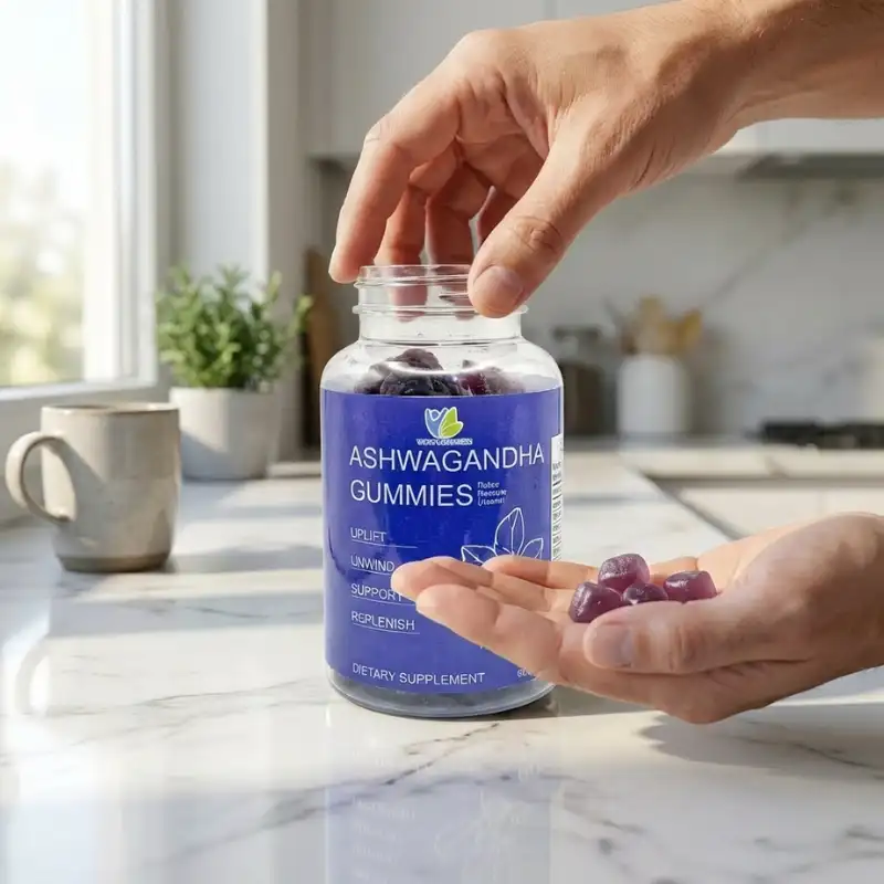 حلوى أشواغاندا تقلل التوتر