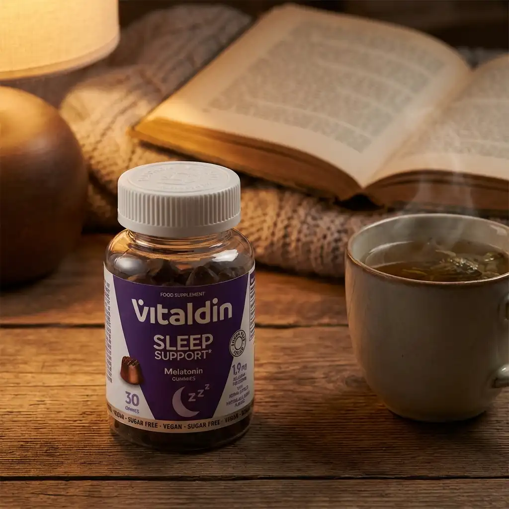 حلوى للنوم تحتوي على الميلاتونين